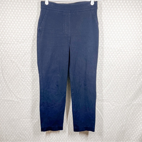 Spanx Dark Blue Pull On The Perfect Ponte Pants - Picture 1 of 3